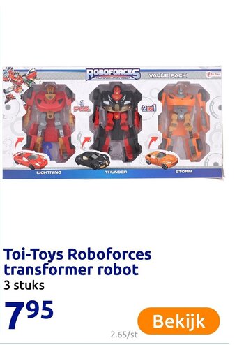 Toi-Toys Roboforces transformer robot