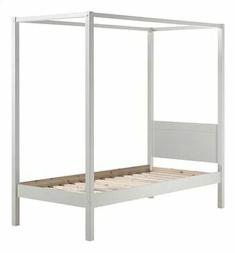 Dreamland Vipack hemelbed 90 x 200 cm Pino wit aanbieding