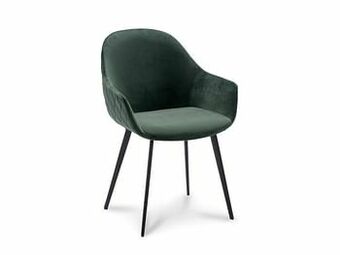 Stoel CA - Groen velvet Groen