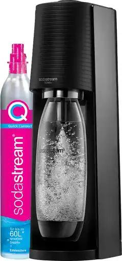 Coolblue SodaStream TERRA Noir + Quick Connect Cylindre de CO2 aanbieding