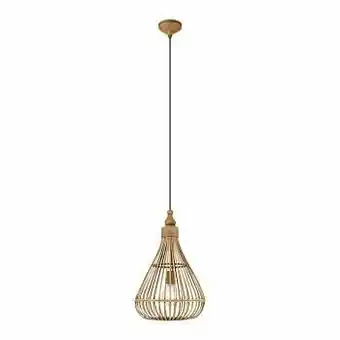 Zelfbouwmarkt Eglo Amsfield - Hanglamp - E27 - 60w - Bruin aanbieding