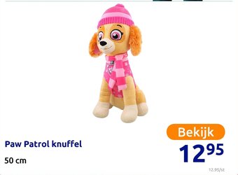 Action Paw Patrol knuffel 50cm aanbieding