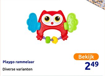 Playgo rammelaar