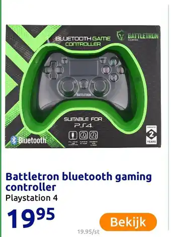 Action Battletron bluetooth gaming controller aanbieding