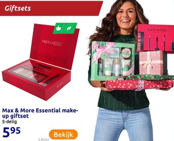 Action Max & More Essential make-up giftset aanbieding