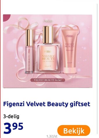 Action Figenzi Velvet Beauty giftset aanbieding