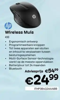 CompuDeals HP Wireless Muis 430 aanbieding
