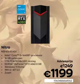 CompuDeals Nitro N50-656-151420 aanbieding