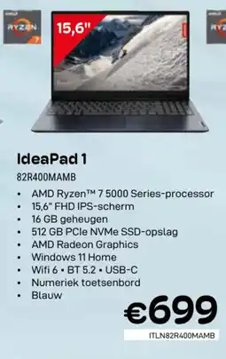 CompuDeals IdeaPad 1 82R400MAMB aanbieding