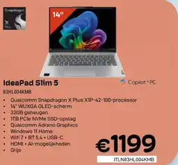CompuDeals IdeaPad Slim 5 83HL004KMB aanbieding