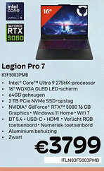 CompuDeals Legion Pro 7 83F5003PMB aanbieding