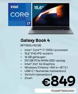 CompuDeals Galaxy Book 4 NP750XGJ-KG1BE aanbieding