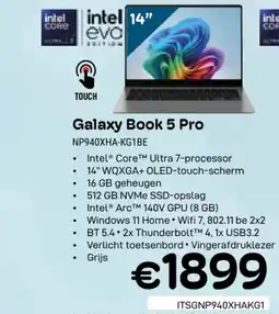 CompuDeals Galaxy Book 5 Pro NP940XHA-KG1BE aanbieding