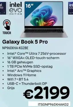 CompuDeals Galaxy Book 5 Pro NP960XHA-KG2BE aanbieding