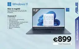 CompuDeals Vivobook 17 X1704ZA-AU045W aanbieding