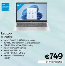 CompuDeals Laptop 14-EP0047NB aanbieding