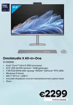 CompuDeals Omnistudio X All-In-One 32-C0008NB aanbieding