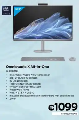 CompuDeals Omnistudio X All-In-One 32-C0005NB aanbieding