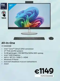 CompuDeals All-In-One 27-CR2005NB aanbieding