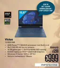 CompuDeals Victus 15-FB2010NB aanbieding