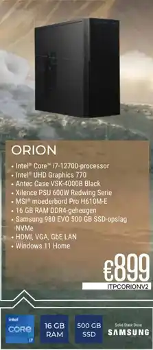 CompuDeals Orion aanbieding