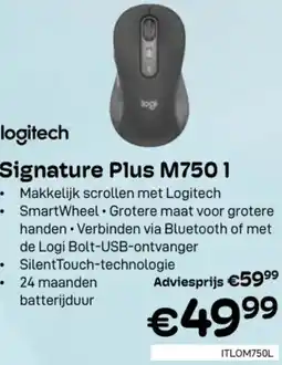 CompuDeals logitech Signature Plus M750 1 aanbieding