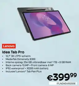CompuDeals Lenovo Idea Tab Pro aanbieding