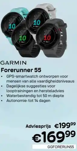 CompuDeals Garmin Forerunner 55 aanbieding