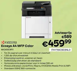 CompuDeals Kyocera ecosys A4 mfp color MA2600CWFX aanbieding