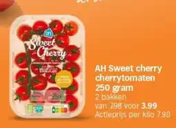 Albert Heijn AH Sweet cherry cherrytomaten aanbieding