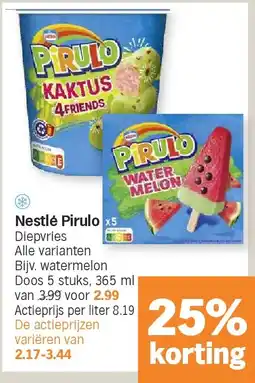 Albert Heijn Nestlé Pirulo aanbieding
