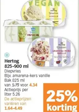 Albert Heijn Hertog diepvries aanbieding