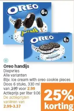 Albert Heijn Oreo handijs Diepvries aanbieding
