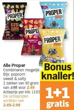 Albert Heijn Alle Proper aanbieding