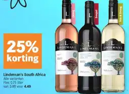 Albert Heijn Lindeman's South Africa aanbieding