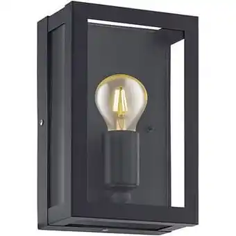 Brico Eglo wandlamp Alamonte 1 zwart 60W aanbieding