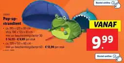 Lidl Pop-up- strandtent aanbieding