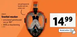 Lidl Snorkel masker aanbieding