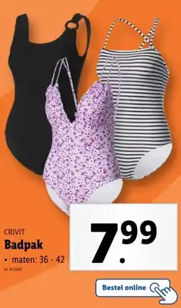 Lidl Badpak aanbieding