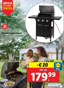 Lidl Memphis gasbarbecue aanbieding