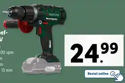 Lidl Accuklopboorschroef- machine 3-in-1, 20 V aanbieding