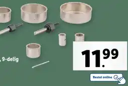 Lidl Gatenzaagset, 9-delig aanbieding