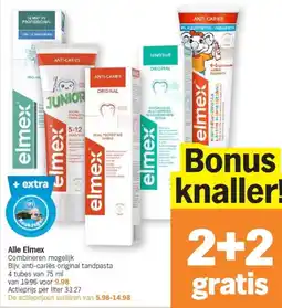 Albert Heijn Alle Elmex aanbieding