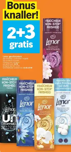 Albert Heijn Lenor geurboosters aanbieding