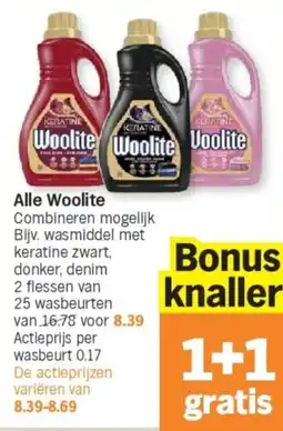 Albert Heijn Alle Woolite aanbieding