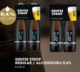 Prik en Tik Gentse Strop regular / alcoholvrij 0,4% aanbieding