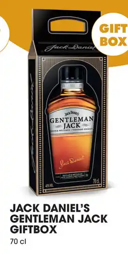 Prik en Tik Jack Daniel's gentleman jack giftbox aanbieding