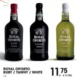 Prik en Tik Royal Oporto ruby / tawny / white aanbieding