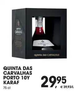 Prik en Tik Quinta Das Carvalhas porto 10y karaf aanbieding