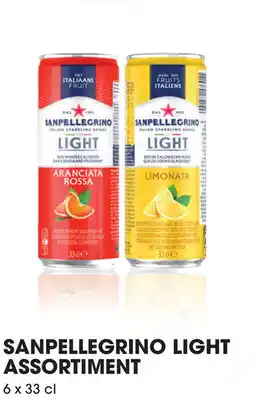 Prik en Tik Sanpellegrino light assortiment aanbieding